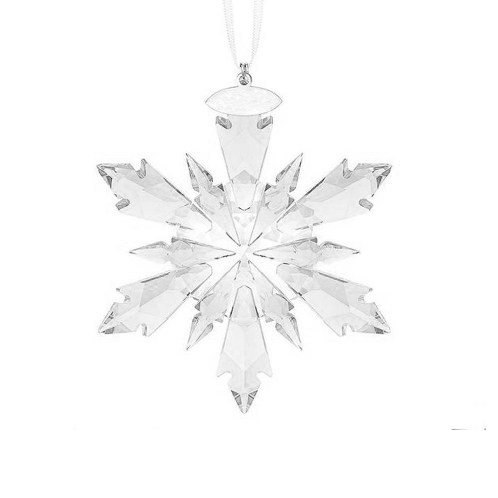 Frozen Clear Crystal Snowflake Ornament