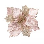 Clear Crystal Snowflake Ornament Design 1