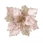 Clear Crystal Snowflake Ornament Design 1
