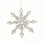 Set of 6 Gold/Silver Glittering Star Ornament – Kurt S. Adler