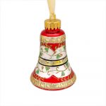 Hand-painted Bell Glass Ornament Size M – Designer Studio