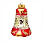 Hand-painted Bell Glass Ornament Size S – Designer Studio