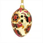 Trứng Thủy Tinh Vẽ Tay Hãng Joan Rivers - Size Trung - La Maison Chouette