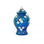 Kurt Adler Delft Blue Teapot Set of 3