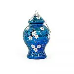 Kurt Adler Delft Blue Teapot Set of 3