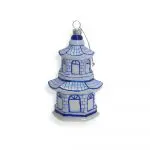 Ngôi Đền Phương Đông Gốm Trắng Xanh - La Maison Chouette