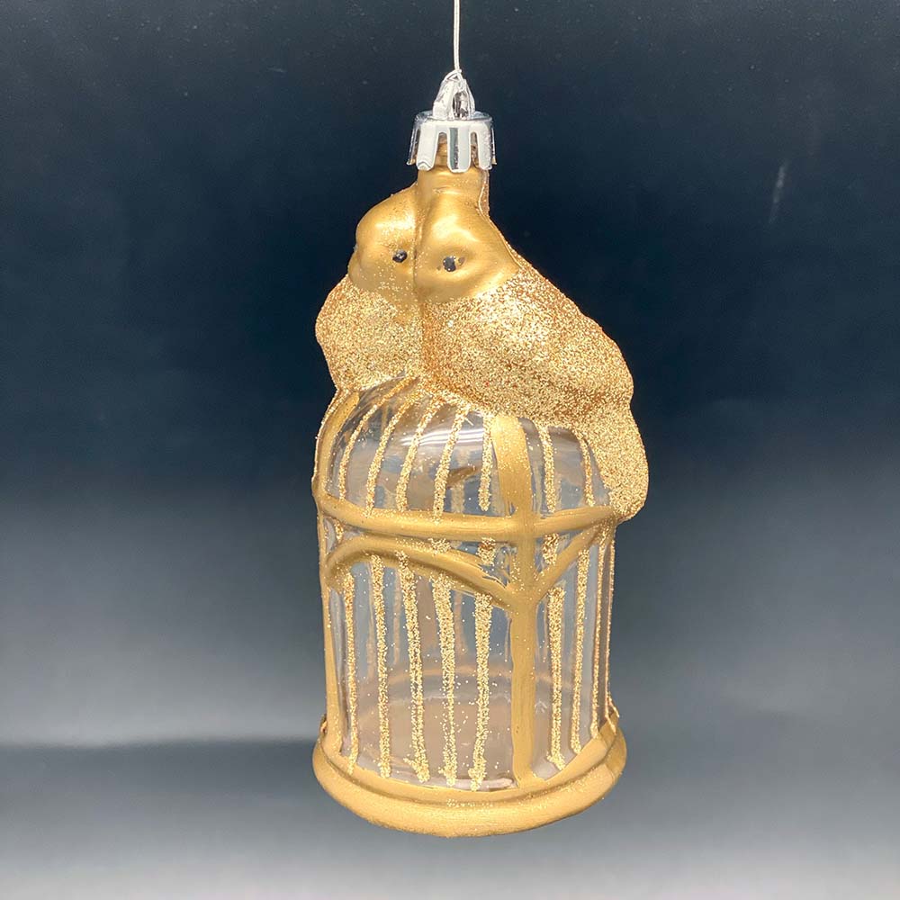 Gilded Bird Cage – Set of 3