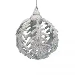 Set of 20 Silver & Blue Glass Ornaments – Valery Madelyn
