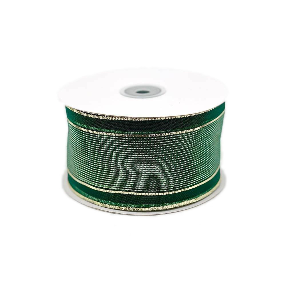 Dark Green Ribbon 63mm Wide – 22m Roll