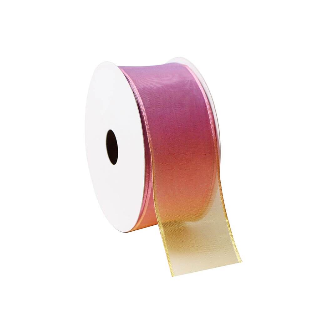 Pastel Pink Organza Ribbon – 22m Roll