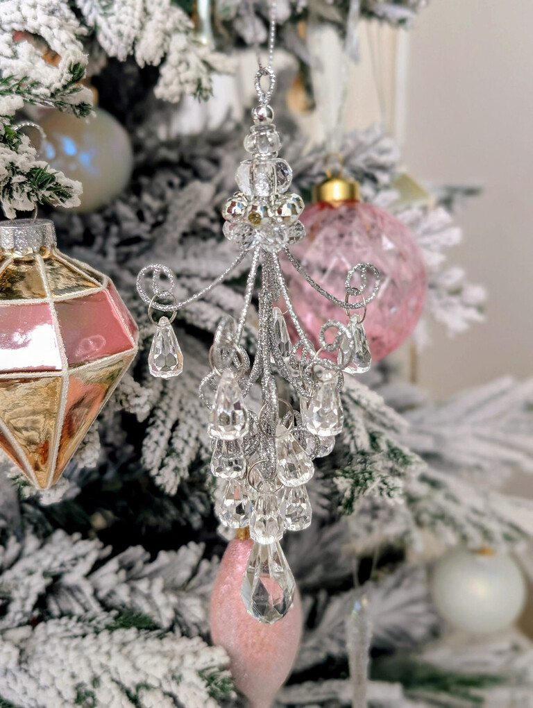 Pastel Romance Crystal Chandelier Ornament Pastel Romance Crystal Chandelier Ornament