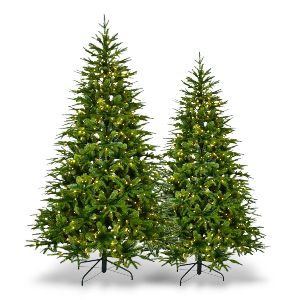 LIGHT – Prelit, Full PE Christmas Tree of All Sizes for European and American Market