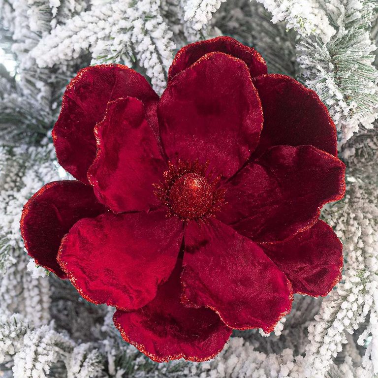 Red Velvet Magnolia Pick