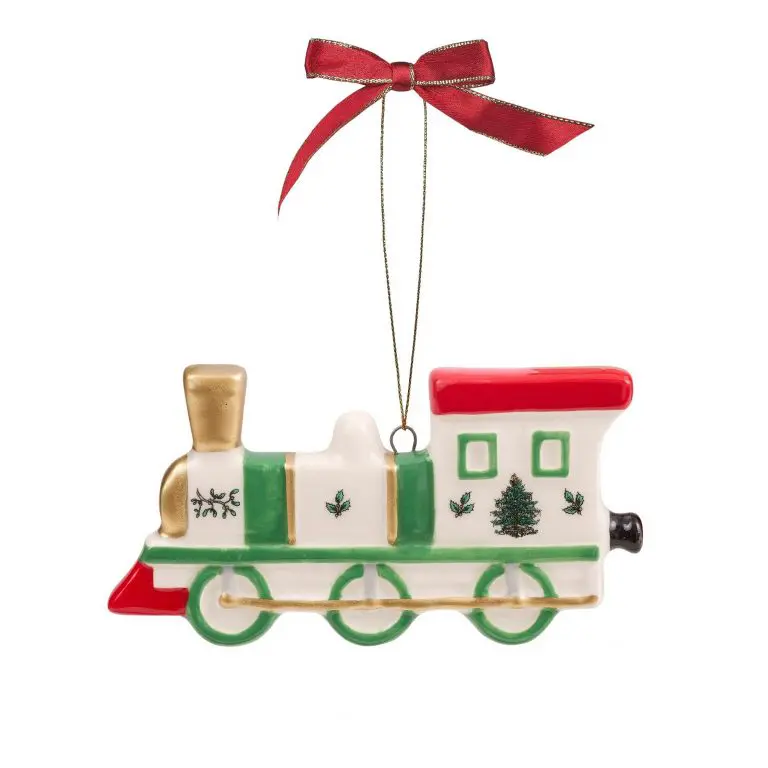 Spode Train Set Porcelain Ornament