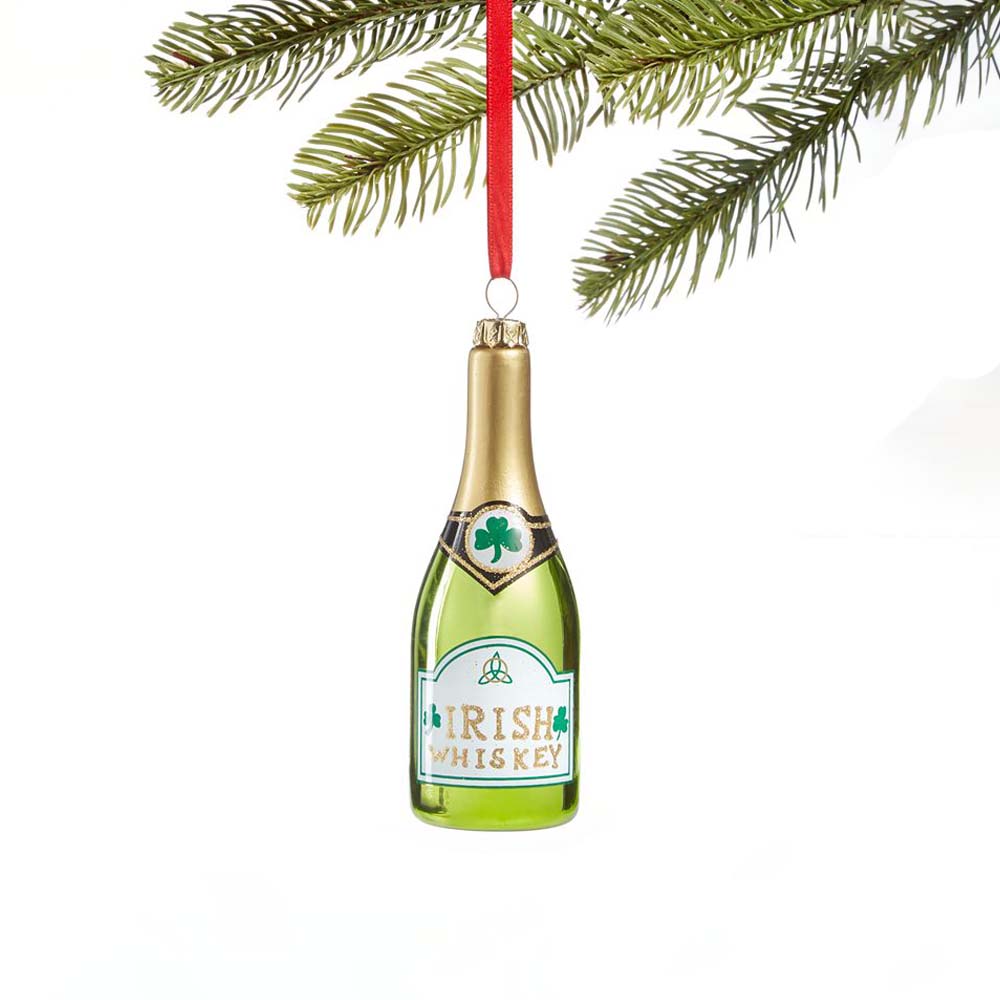 Irish Whiskey Bottle Christmas Ornament – Holiday Lane