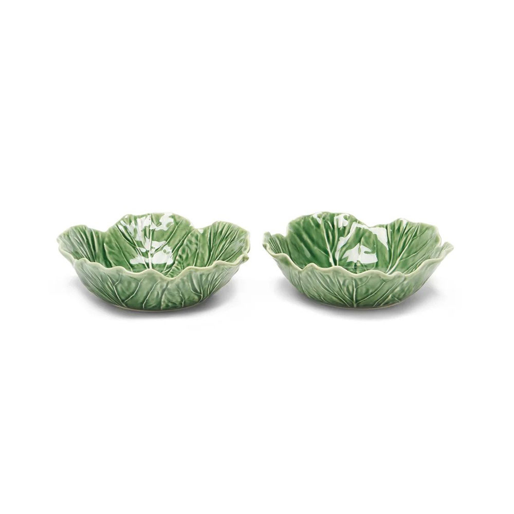 Bordallo Pinheiro Cabbage Bowls 22.5cm