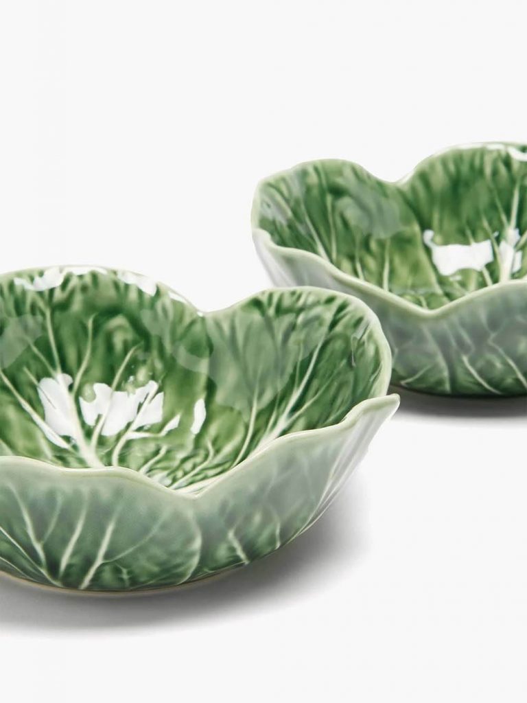 Bordallo Pinheiro Cabbage Small Bowls