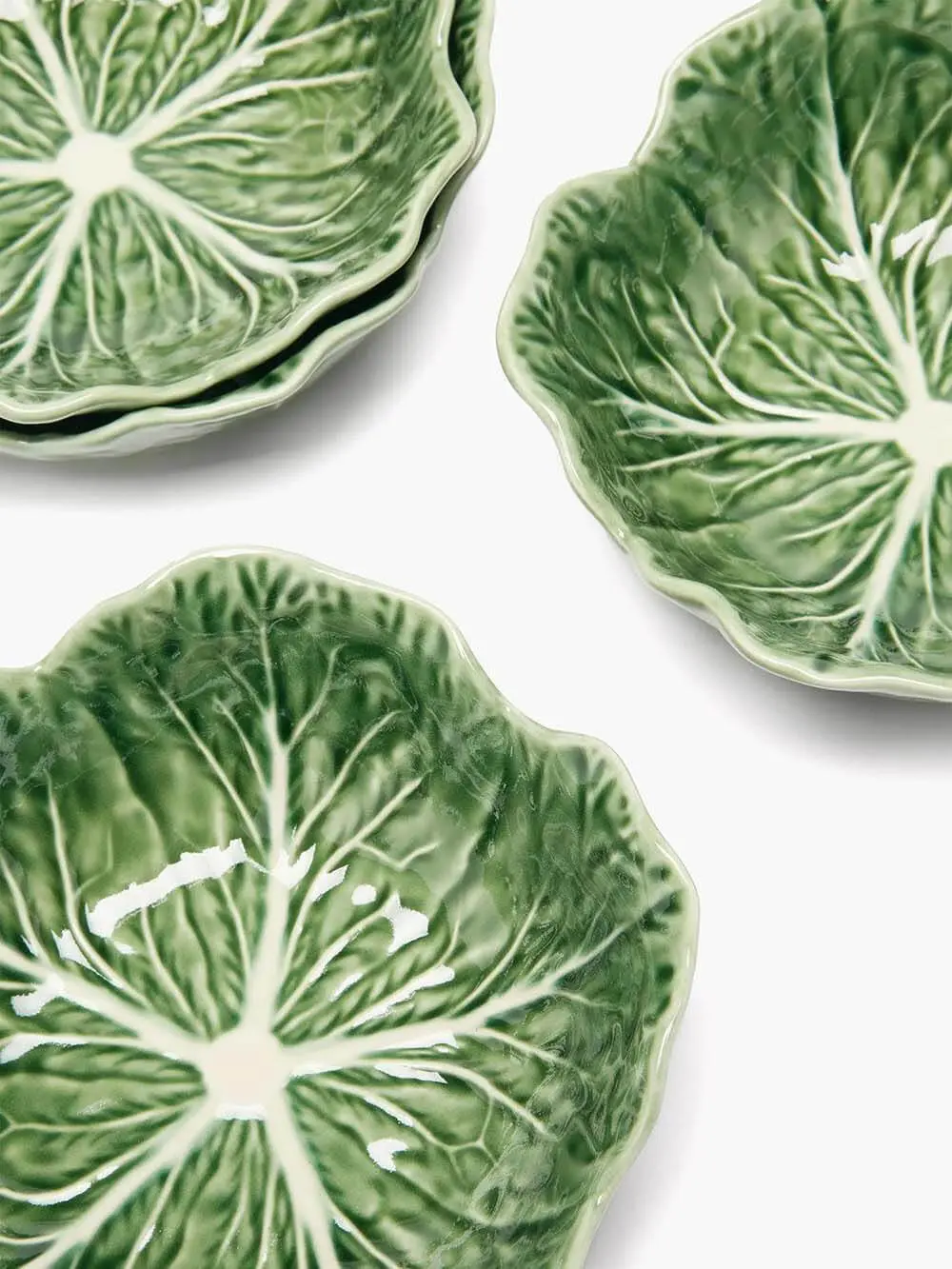 Bordallo Pinheiro Cabbage Small Bowls