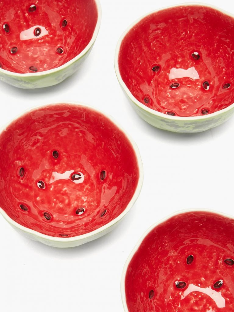 Bordallo Pinheiro Watermelon Small Bowls 13.5cm