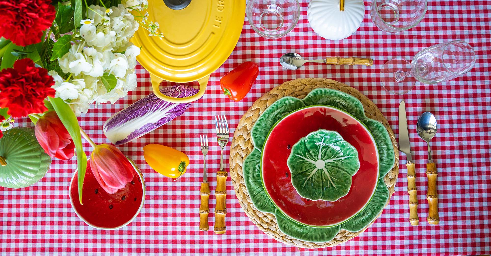 Bordallo Pinheiro Cabbage Collection at La Maison Chouette