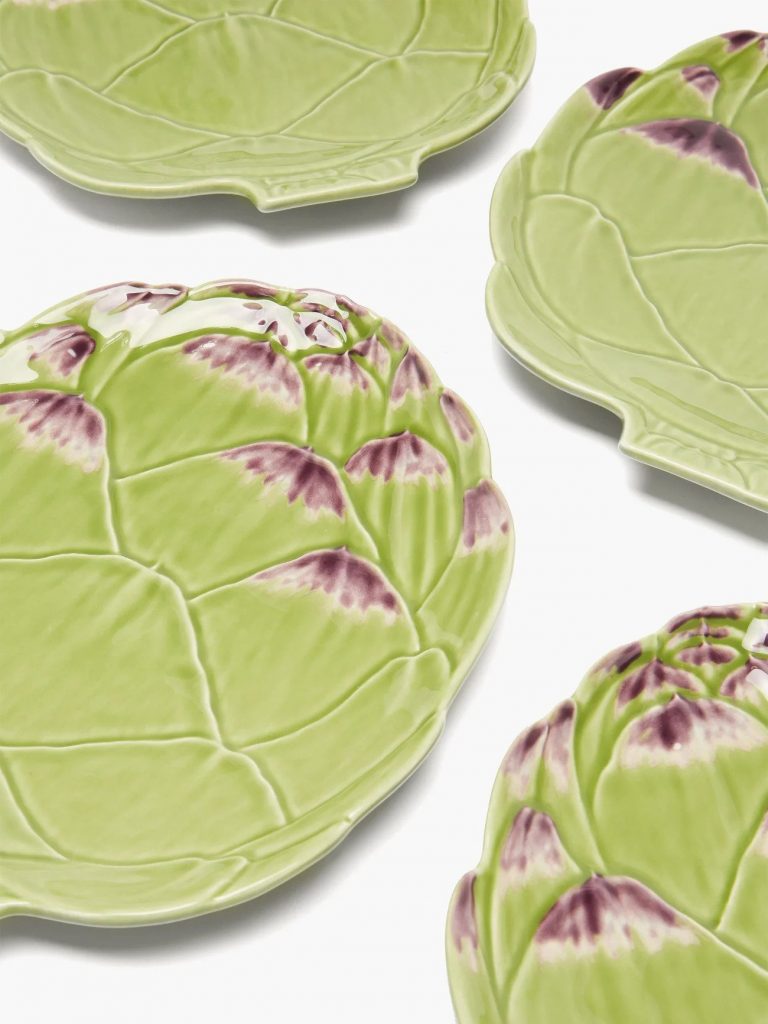 Bordallo Pinheiro Artichoke Salad Plates 