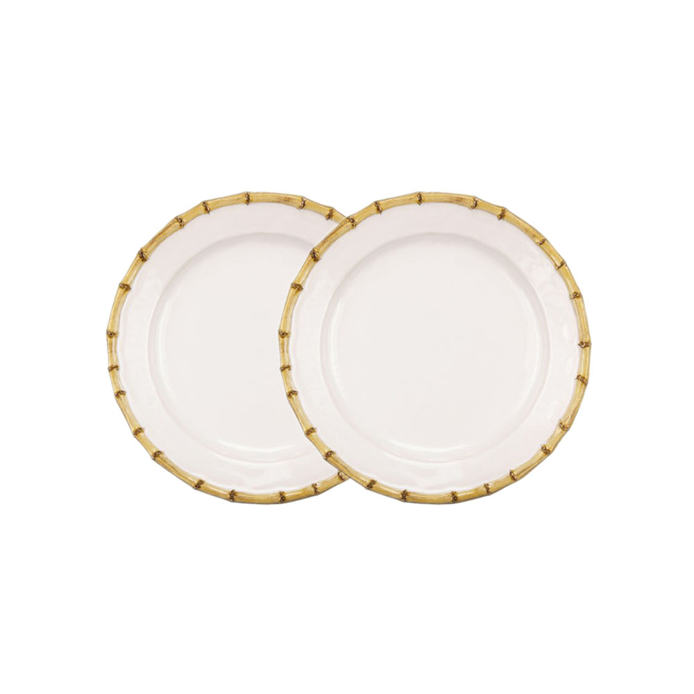 Juliska Classic Bamboo Dessert Plates