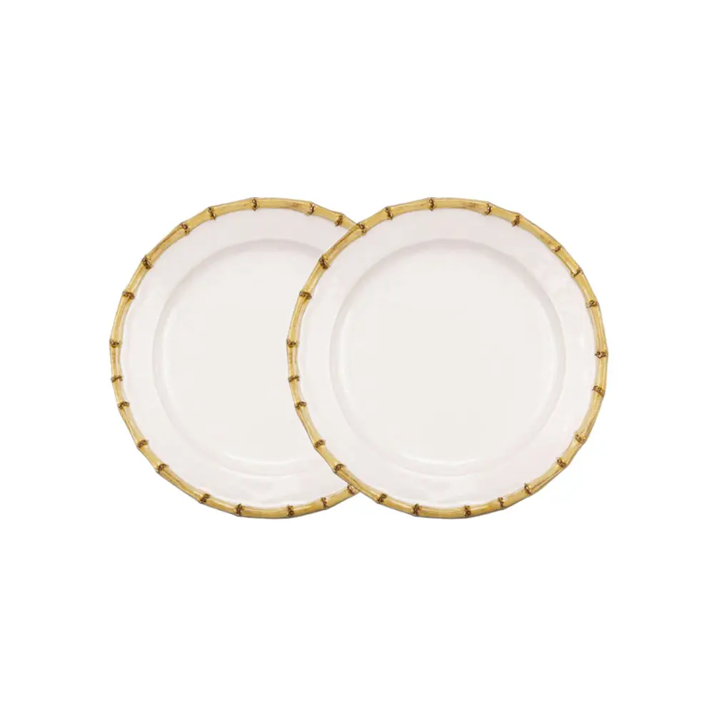 Juliska Classic Bamboo Dessert Plates