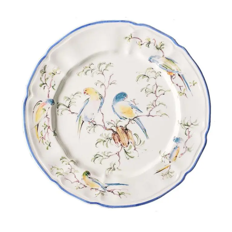 Plate Lp Blueparrots 01