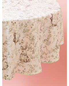 Hill Farms Tablecloth Bunny