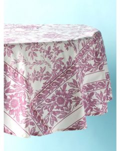 April Cornell Tablecloth Rose Toile