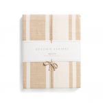Uptown Stripes Tablecloth in Natural Color