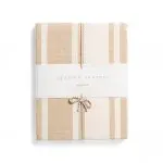 Uptown Stripes Tablecloth in Natural Color