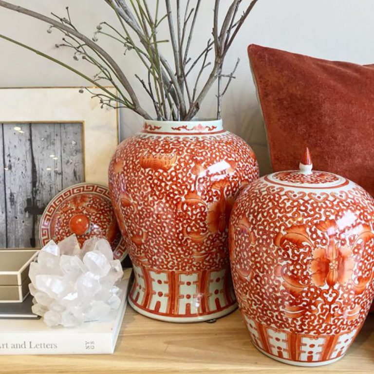 Jar Coral Lotus Lrga