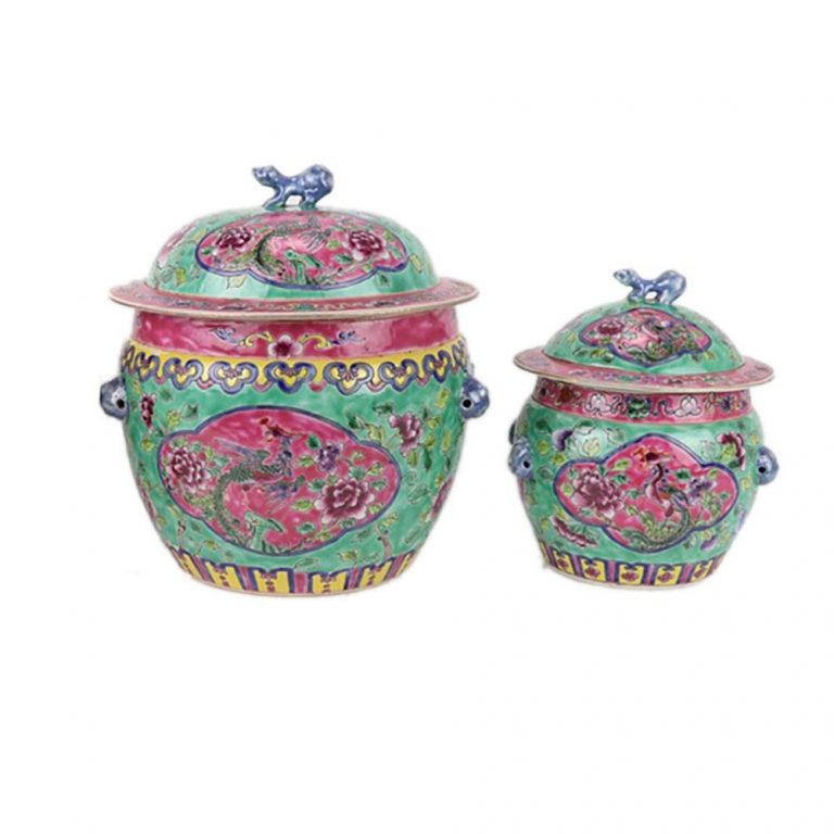 Straits Chinese Peranakan Turquoise Kam Cheng