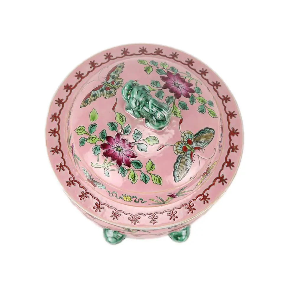 Straits Chinese Peranakan Pink Kam Cheng