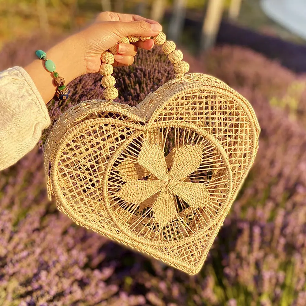 Túi sợi Iraca – Heart
