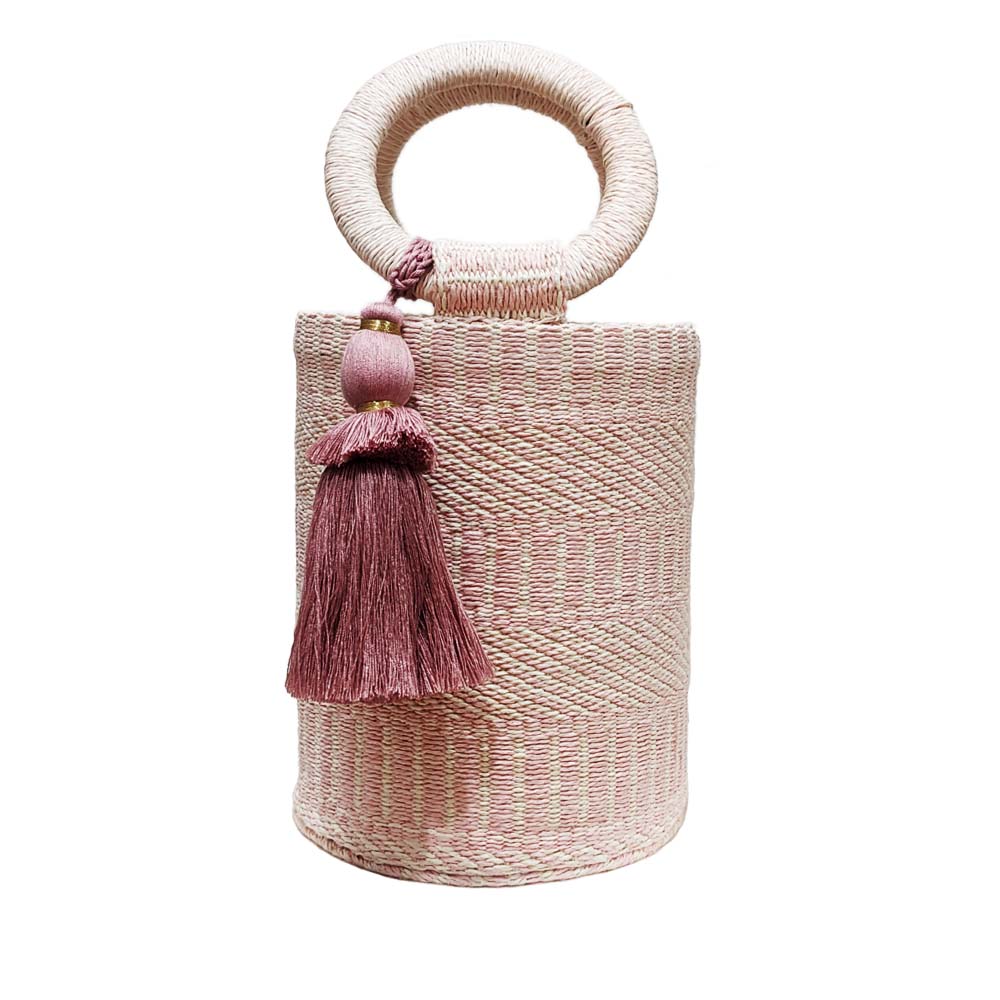 Bag Straw Pink