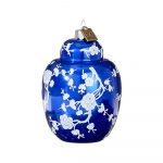 Mixed Pink Glass Ornament – Set of 8