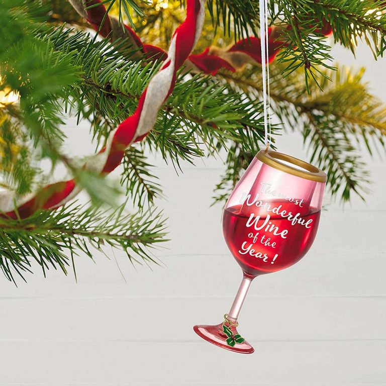 Red Wine Glass Christmas Ornament – Hallmark