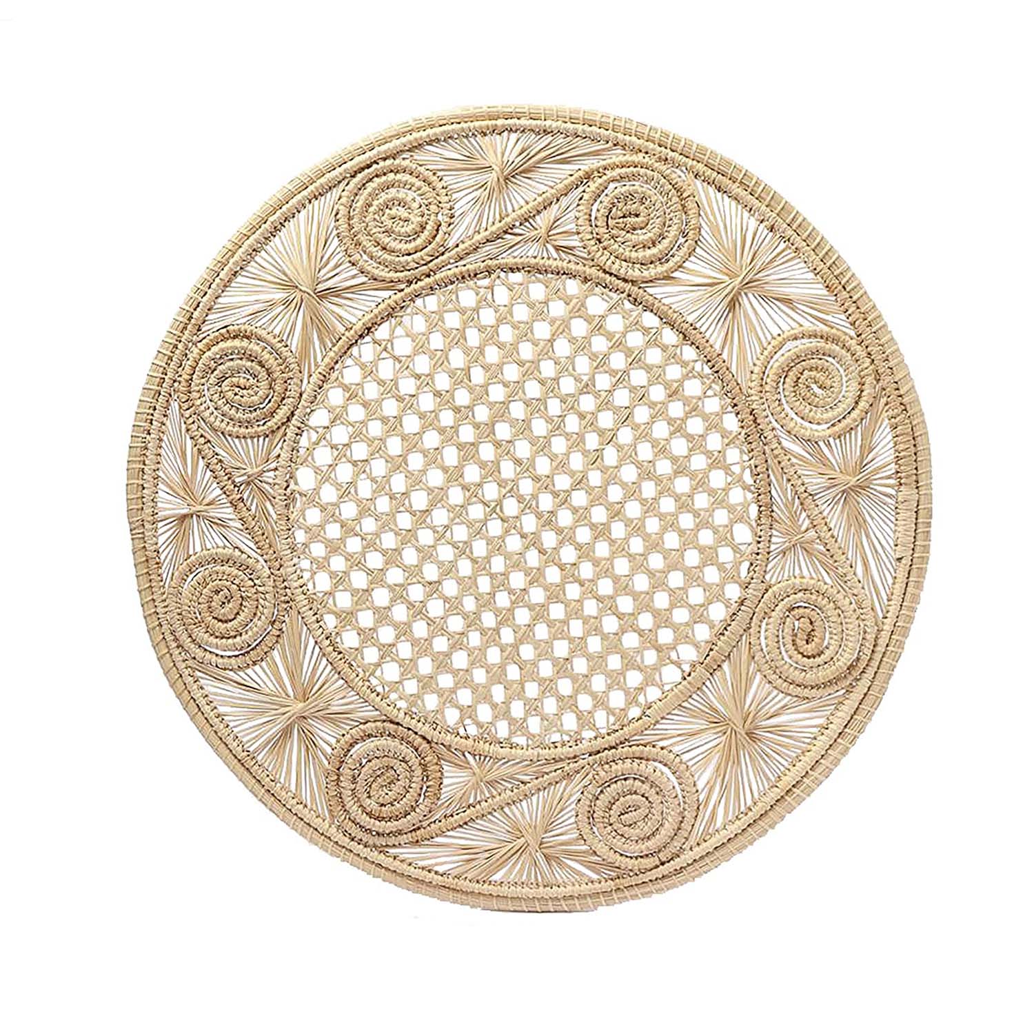 Round Iraca Placemats