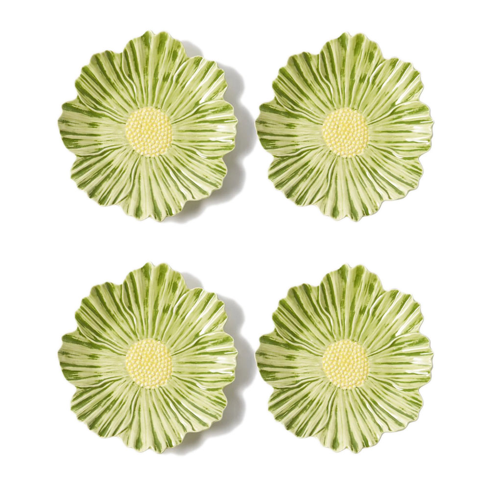 Bordallo Pinheiro Maria Flor – Cosmos Plates 23cm – Set of 4