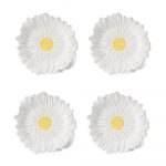 Đĩa gốm Daisy hiệu Bordallo Pinheiro