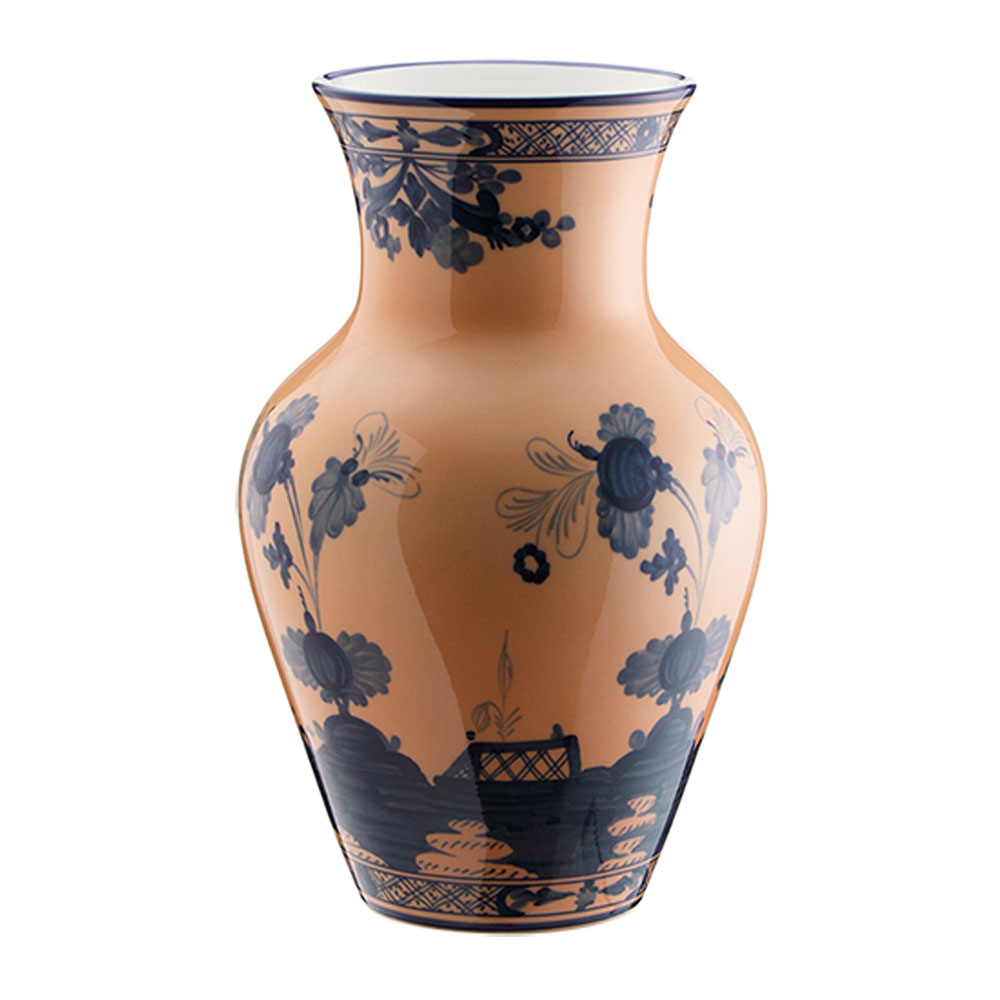 Ginori 1735 Oriente Italiano Cipria Ming Vase 30cm