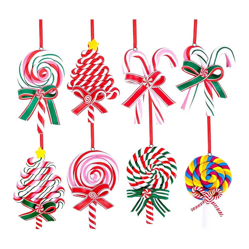 Orn Candycane Set8