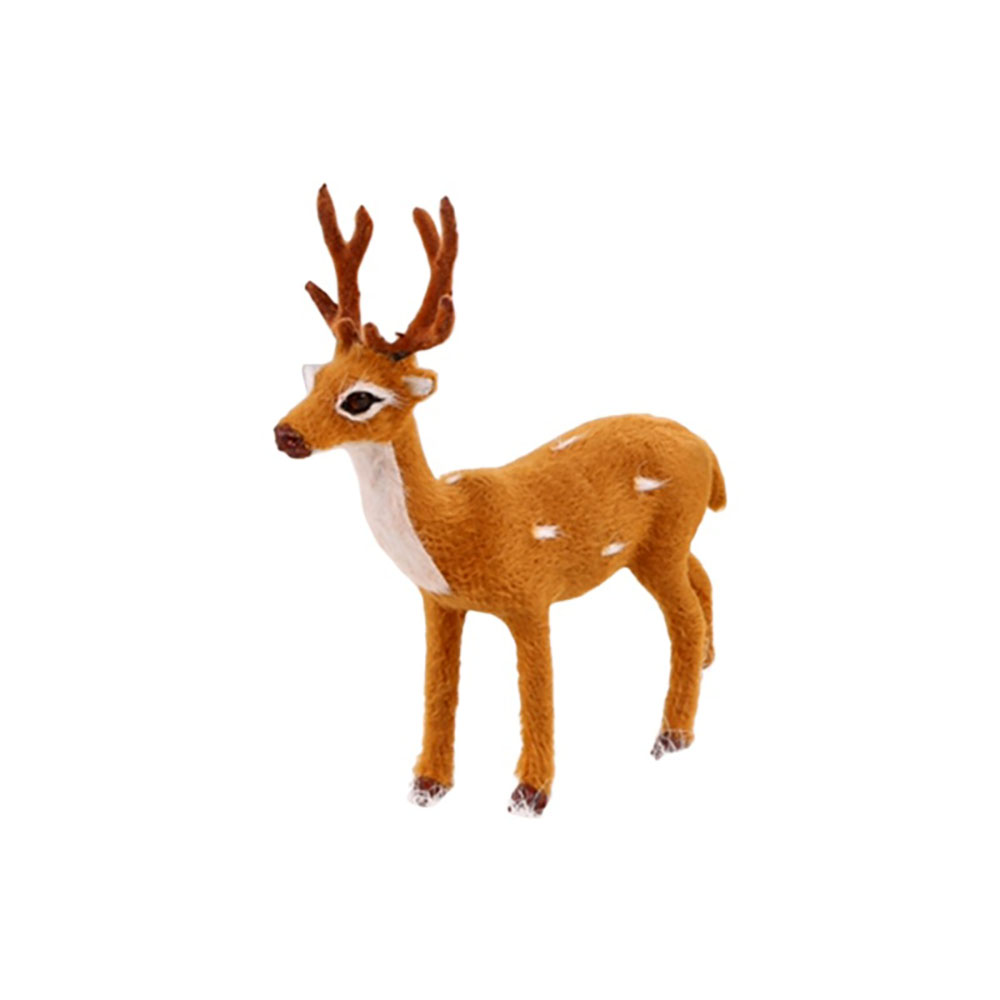 Plush Deer Ornament