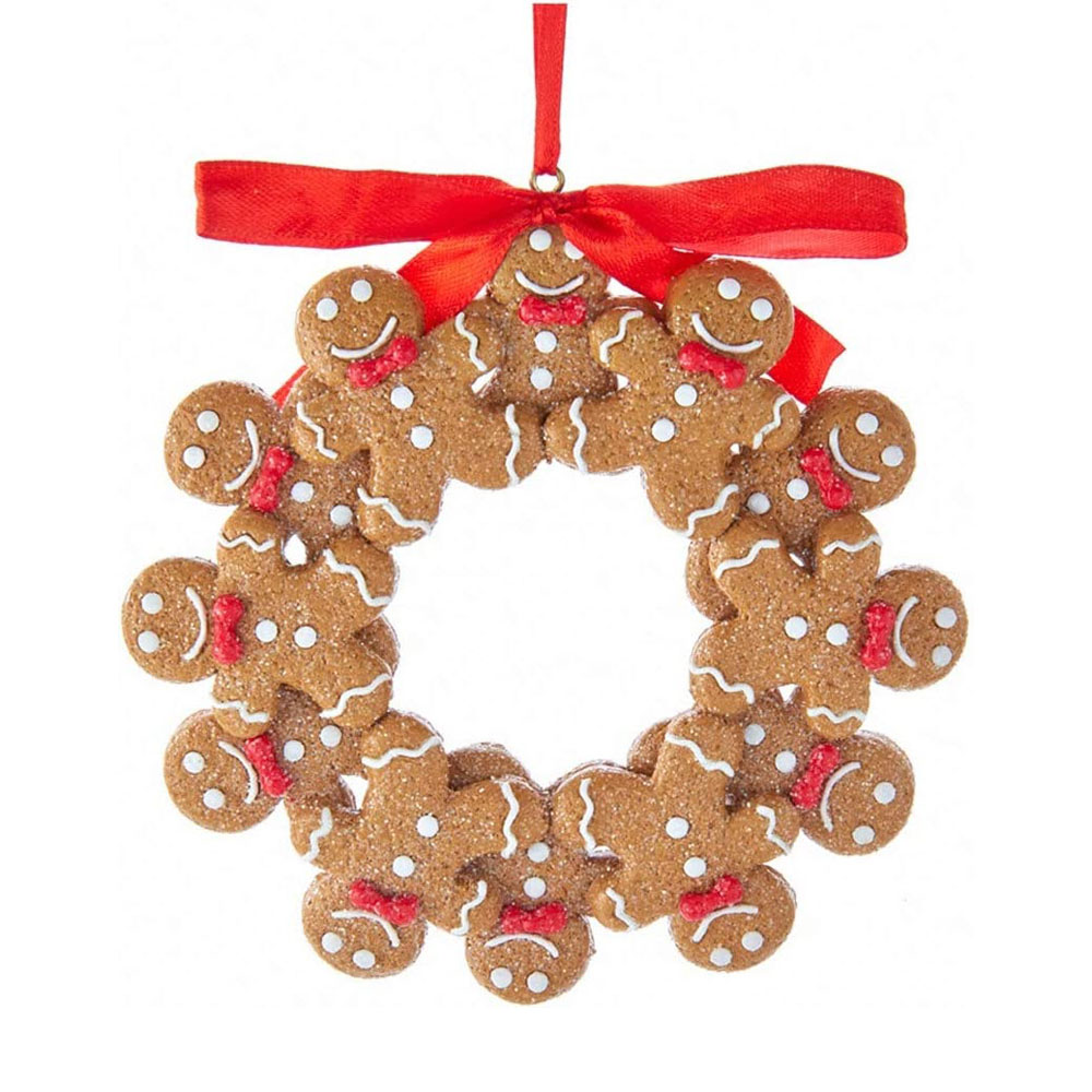 Gingerbread Men Wreath Ornament – Kurt S. Adler