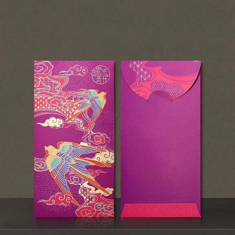 Set of 6 High Quality 160gsm Paper Multicolor Packets – Design 2