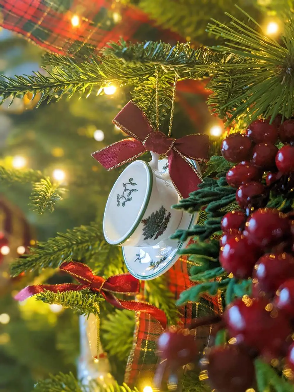 Porcelain christmas store ornaments