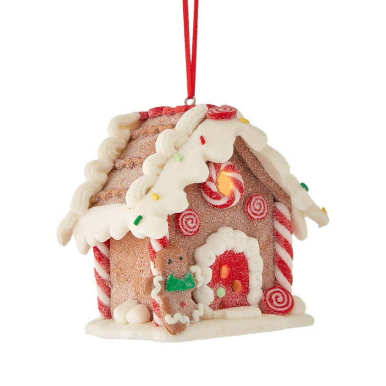 Set of 3 Gingerbread Houses with LED Light – Kurt S.Adler