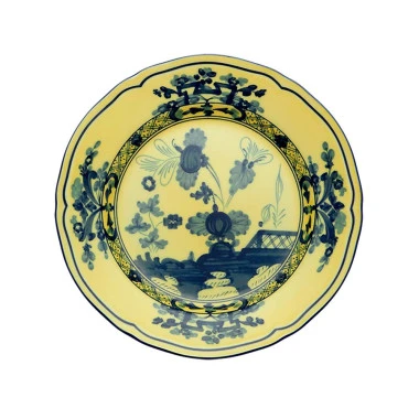 Set of 3 Vintage Blue and White Ceramic Serving Plates